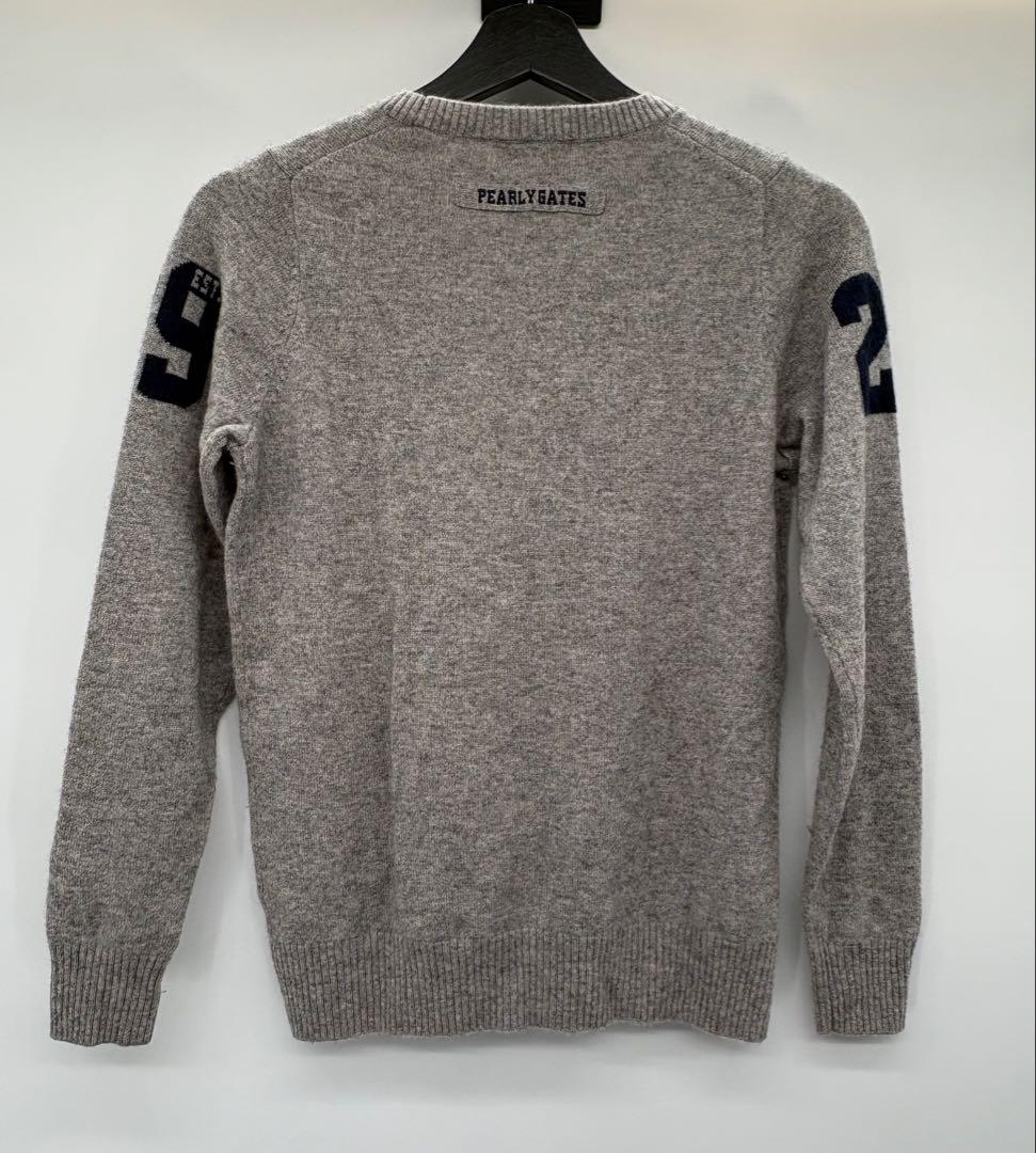 PEARLY GATES パーリーゲイツ クルーネック ニット セーター