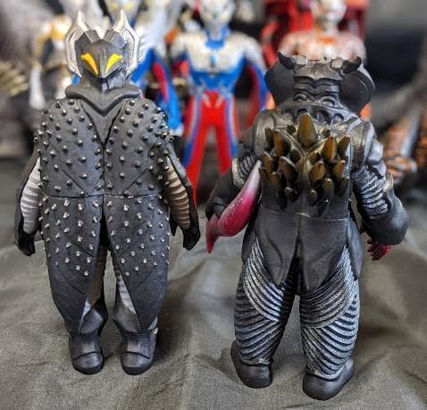 ウルトラマンゼロ＆カイザーベリアル＆ＥＸゴモラ（バンダイ）ソフビ12体セット
