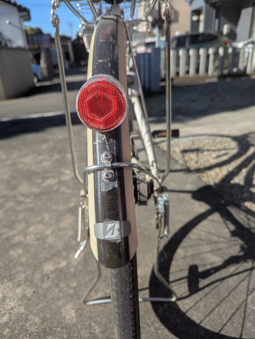 ★引き取りのみ★ブリヂストン　アルベルト内装５段・L型・27型 白