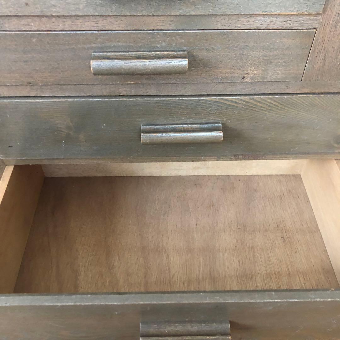 【高級】ホルベイン社製　アトリエキャビネット　木製　キャスター付き