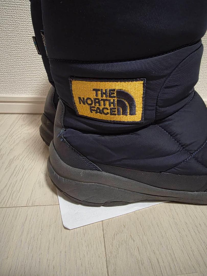 THE NORTH FACE ヌプシブーティ ネイビー オレンジ（27cm）
