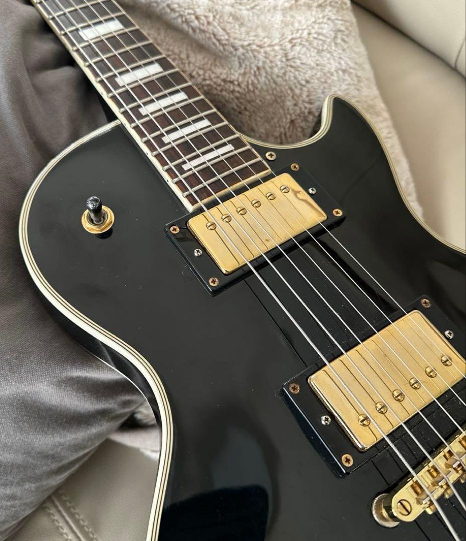 (中古)エレキギター Maison レスポールタイプ ブラック