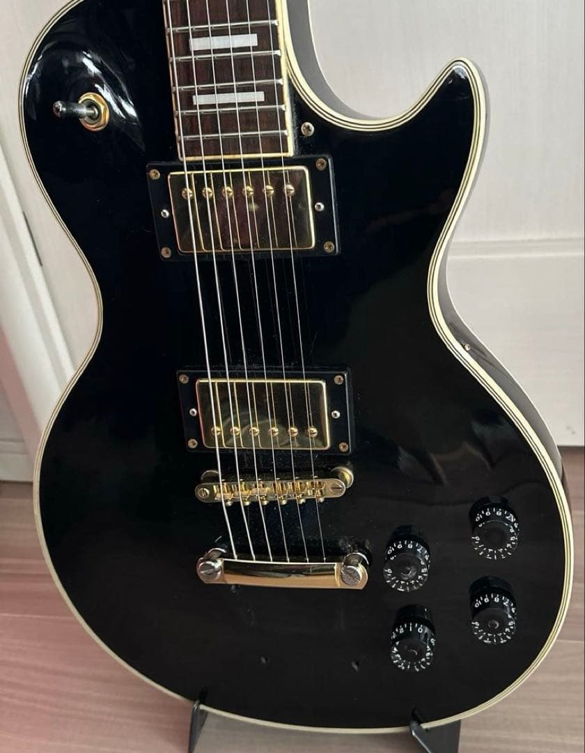 (中古)エレキギター Maison レスポールタイプ ブラック