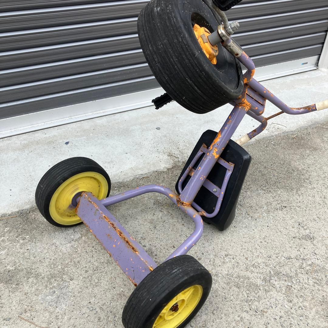 USA雑貨 ヴィンテージ モンスタートライク デカタイヤ 三輪車 キックボード