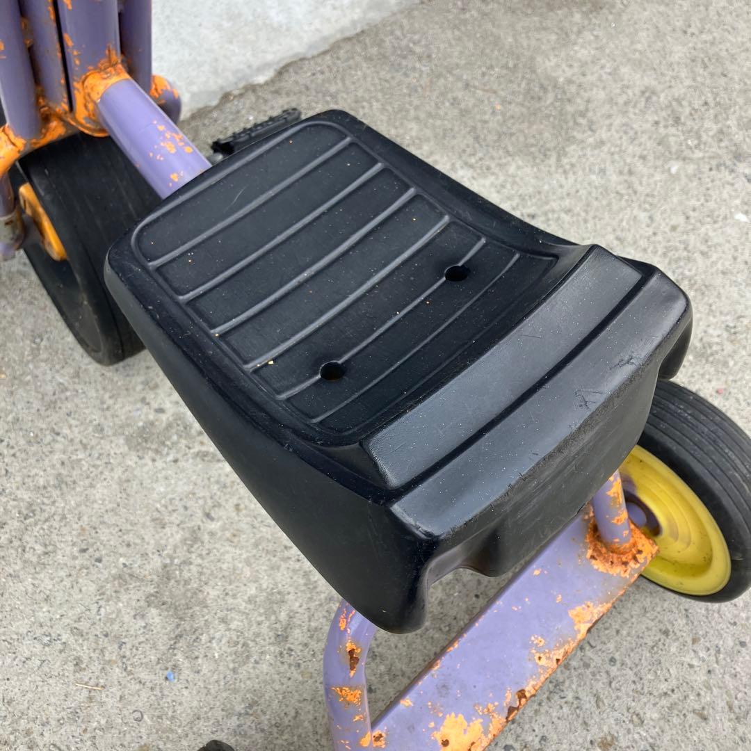 USA雑貨 ヴィンテージ モンスタートライク デカタイヤ 三輪車 キックボード