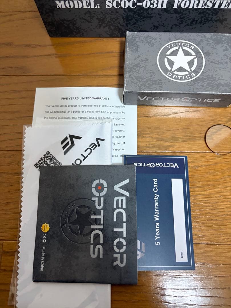 トイガン VECTOR OPTICS FORESTER 1-5x24 GEN II