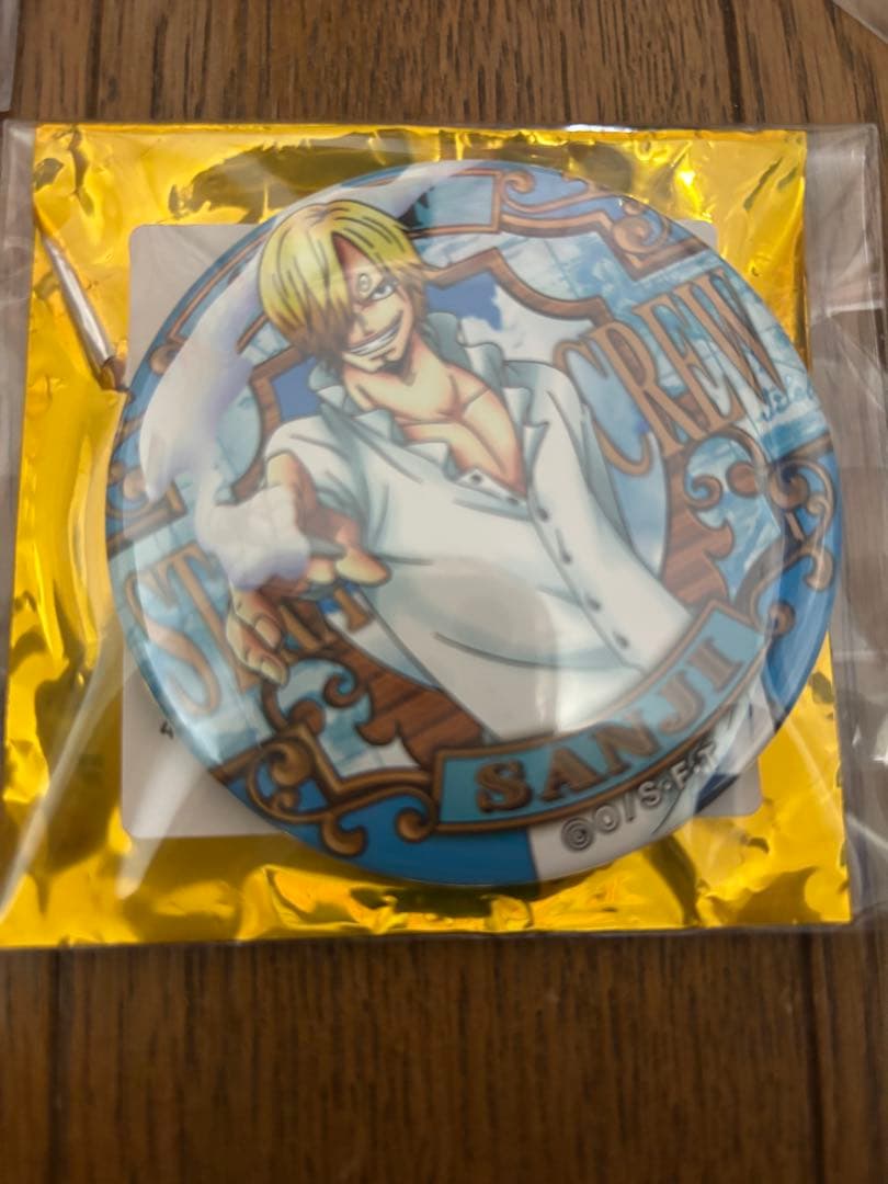 ワンピース サンジ 缶バッジ