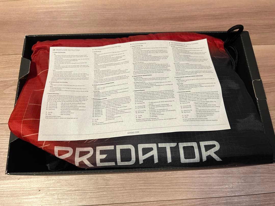 adidas PREDATOR PRECISION FG サイズ27.5