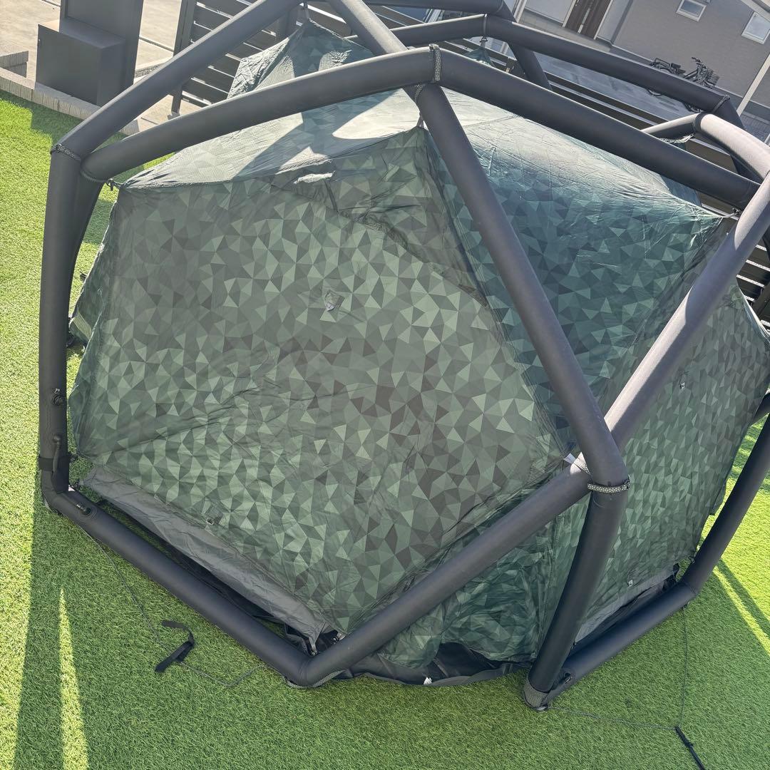 ハイムプラネット ケイブ エアーテント　ポンプ　フットプリント付き