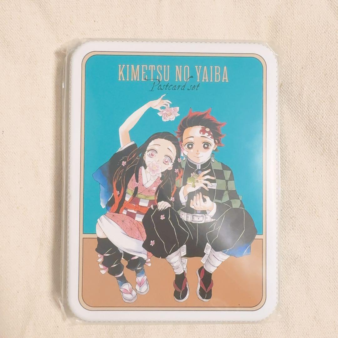 鬼滅の刃　缶入り ポストカードセット　原画展　全種　コンプリート　BOX