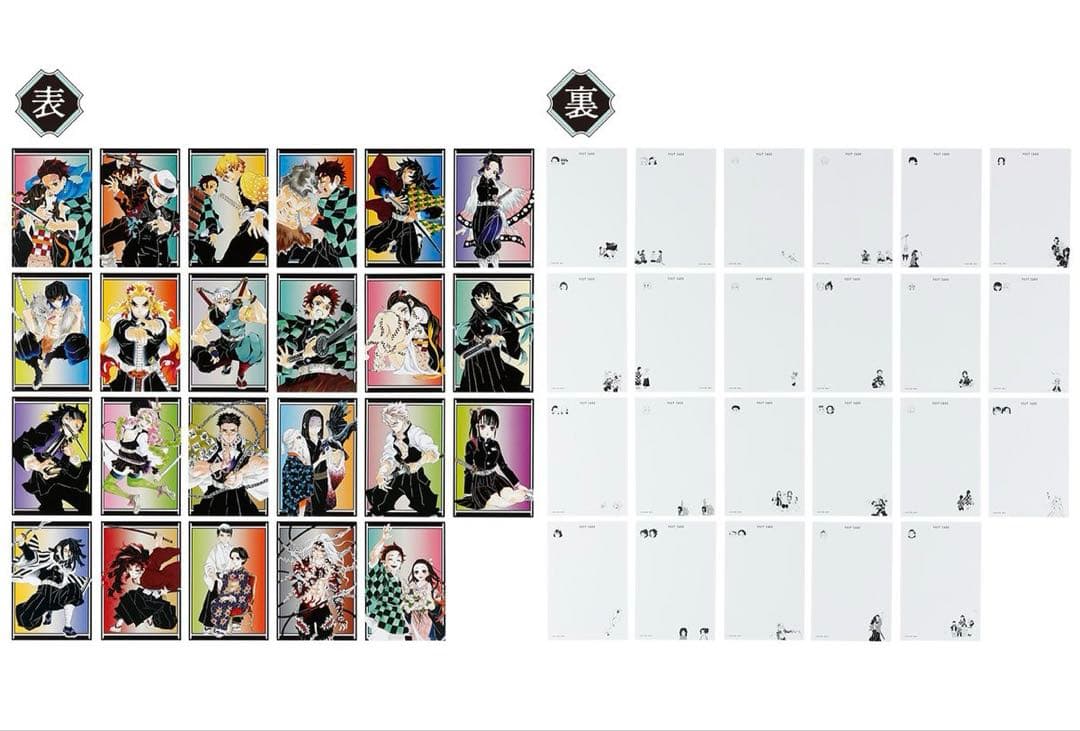 鬼滅の刃　缶入り ポストカードセット　原画展　全種　コンプリート　BOX