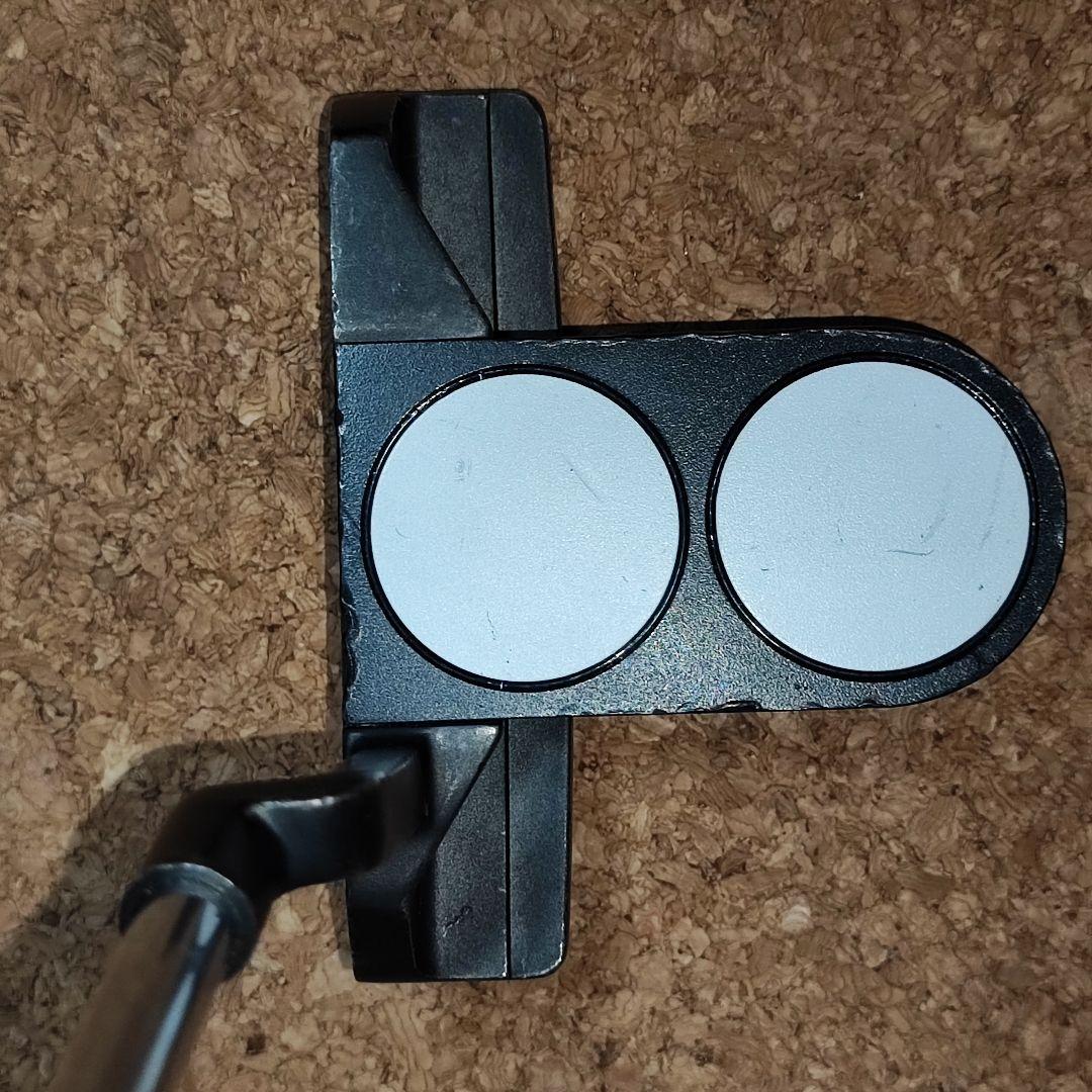 オデッセイ O-works 2BALL BLADE 33インチ パター カバー付