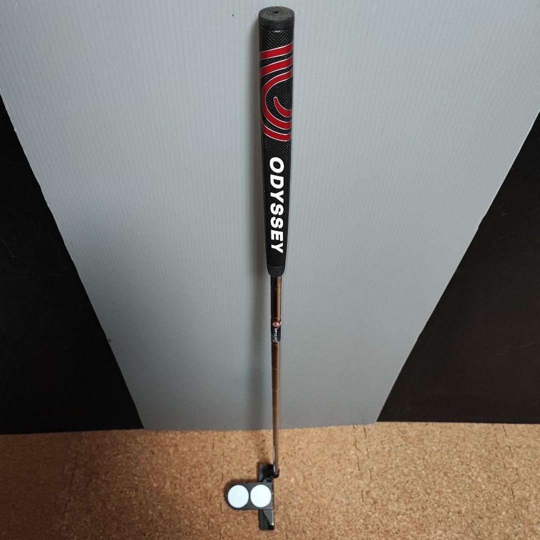 オデッセイ O-works 2BALL BLADE 33インチ パター カバー付