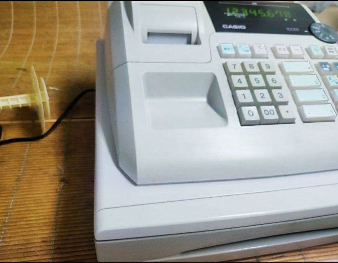 カシオレジスター　100ER　簡単便利特殊　送料込　464440