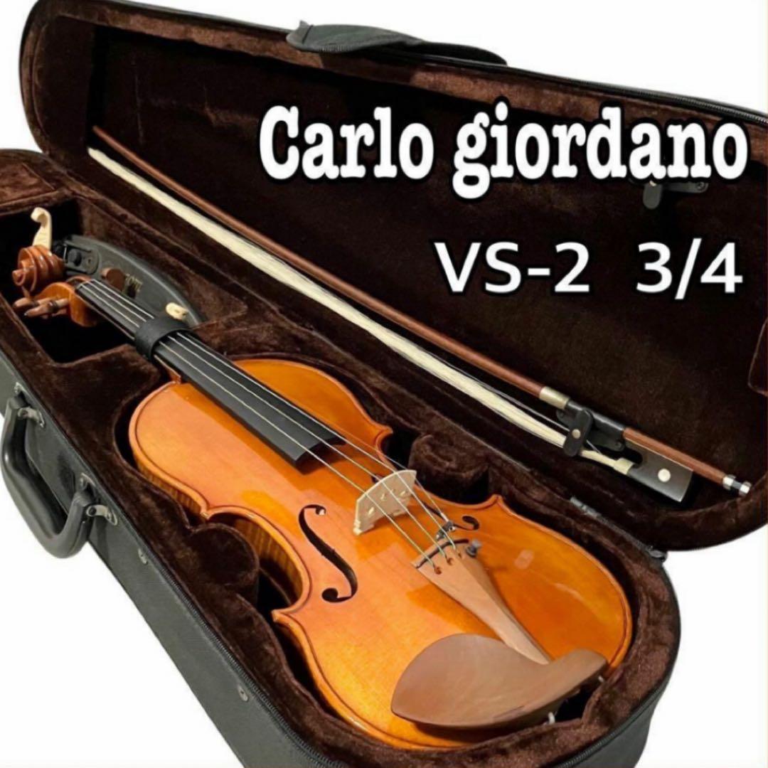 カルロジョルダーノ アウトフィット バイオリン VS-2 3/4 ケース付