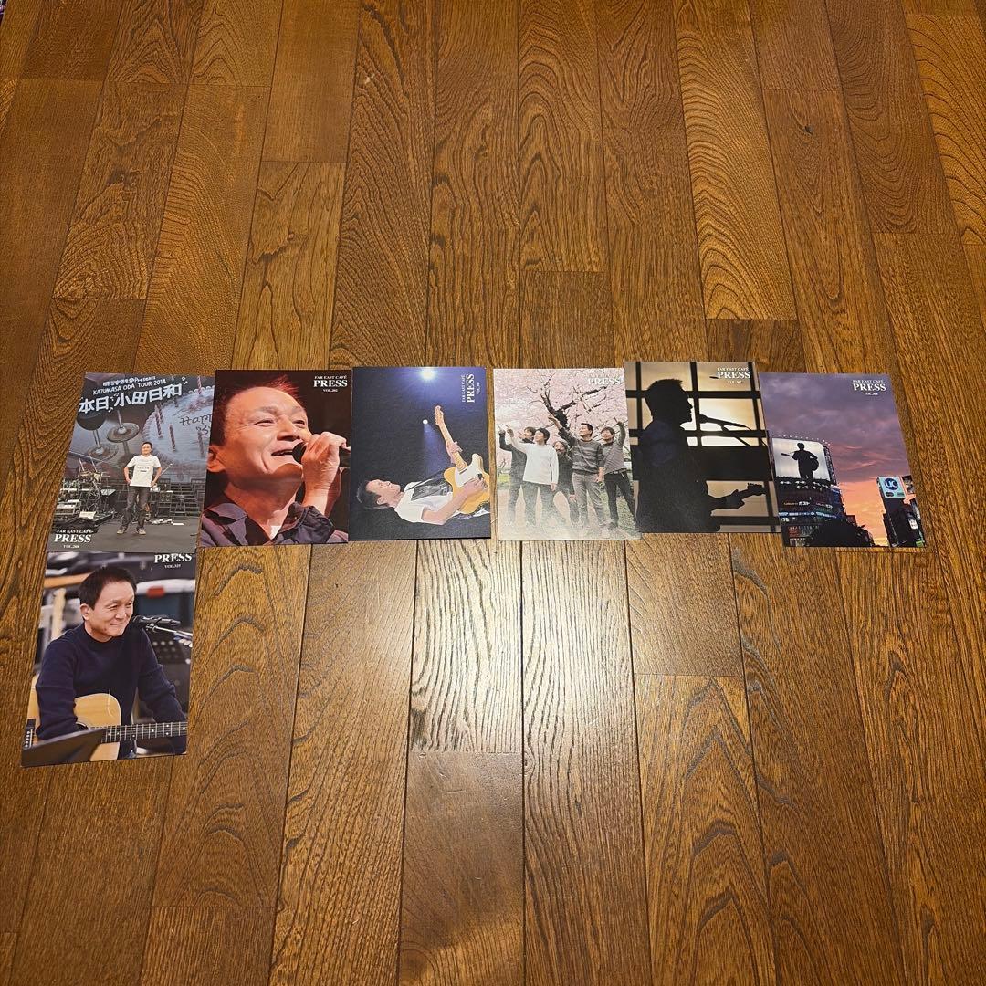 小田和正会報No241〜388(353,358欠番)＋ポストカード72枚