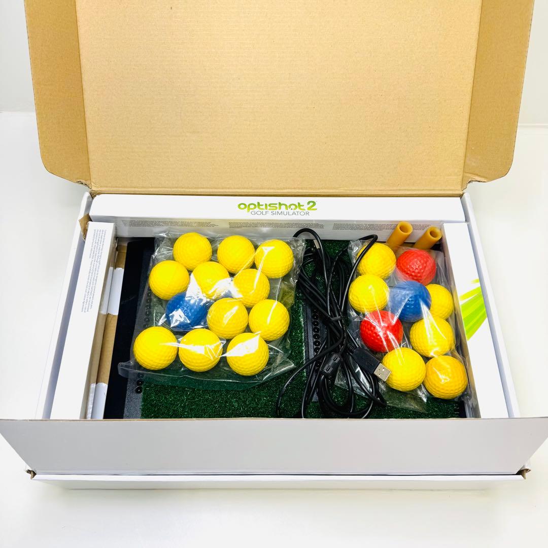 オプティショット２（optishot2） 専用マット付き　ゴルフ　シュミーション