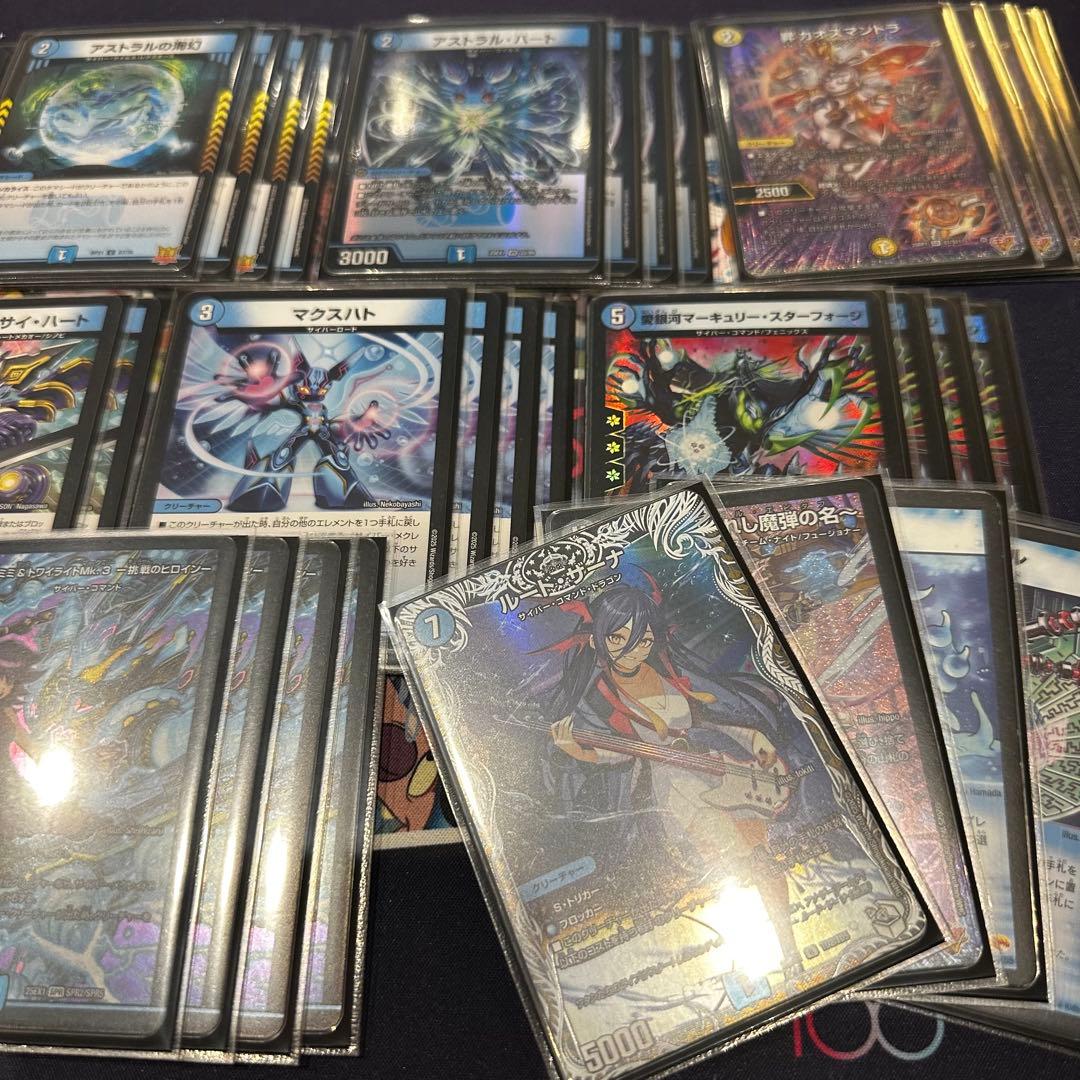 【CS構築】青単サイバー デッキ