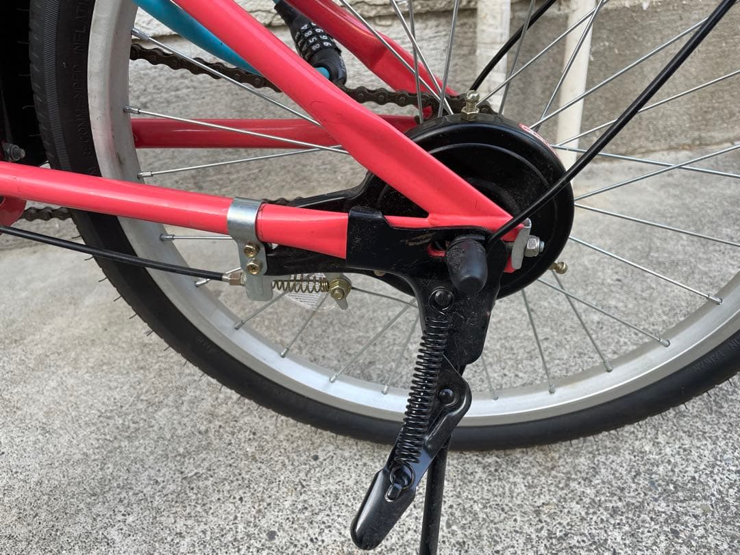 折りたたみ自転車 ピンク