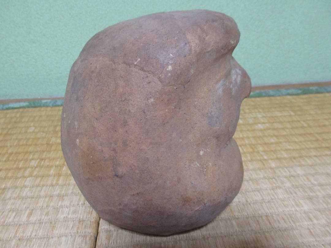 ◆極希少 大正時代◆相州だるま(達磨/ダルマ) 張り子された状態 木製木型 中