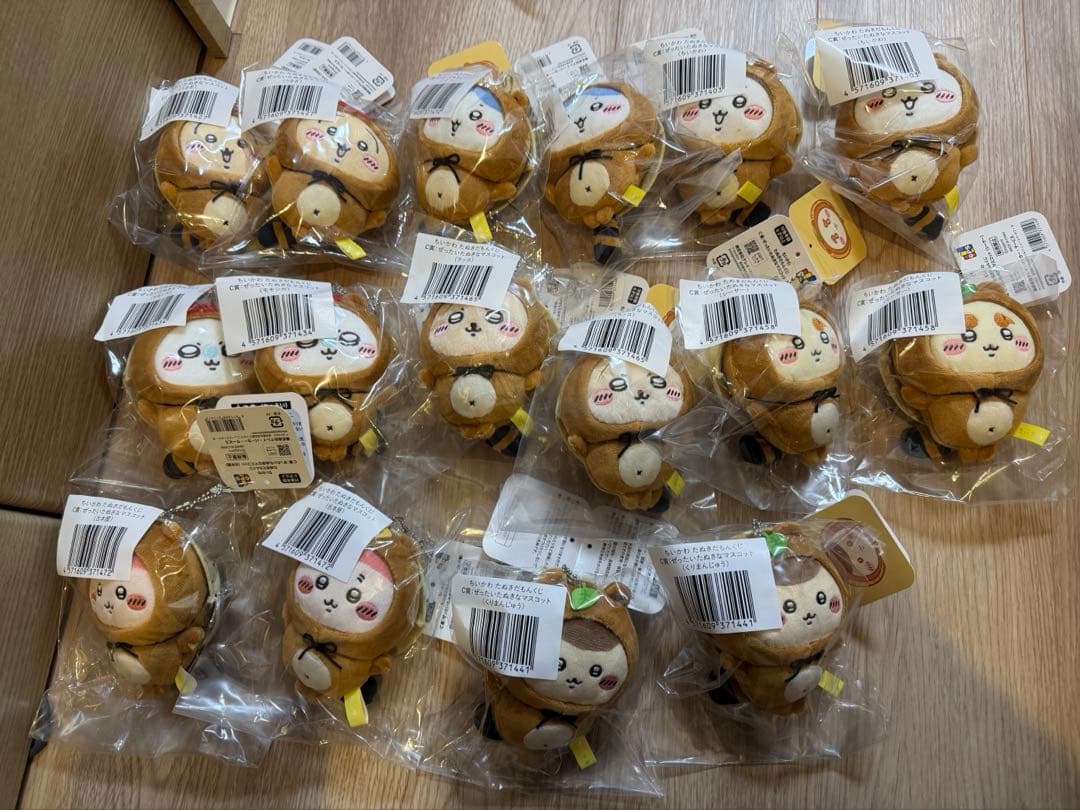 ちいかわ たぬきだもん くじ C賞 コンプリートセット×2 (16個)