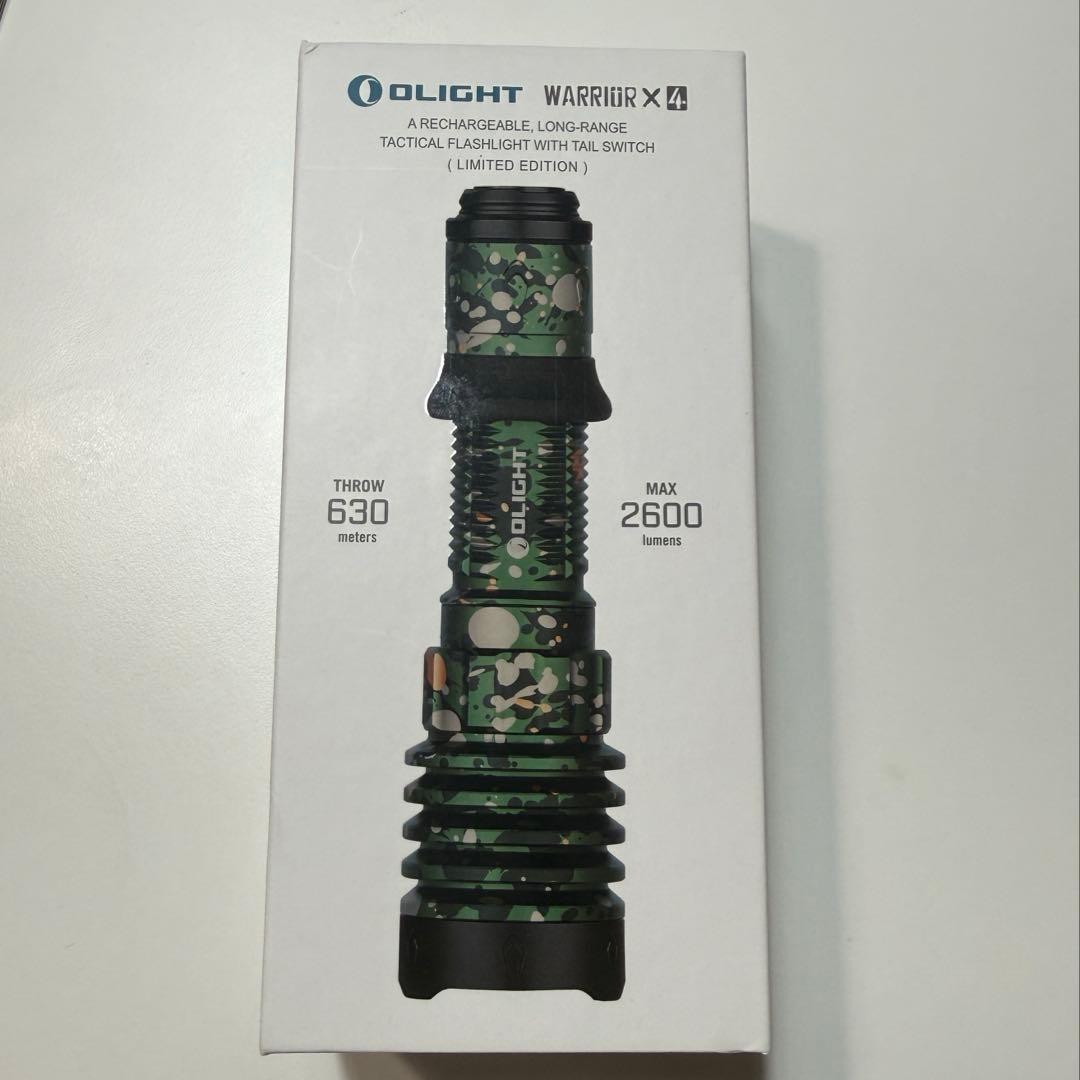 OLIGHT Warrior X4 激レア　限定品　タクティカルライト　護身用