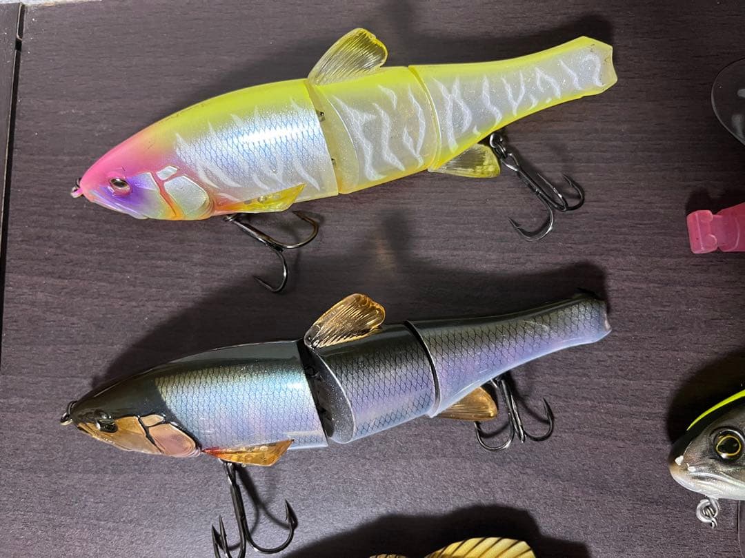 ビッグベイトルアー 6点セット　ダウズスイマー180他　中古