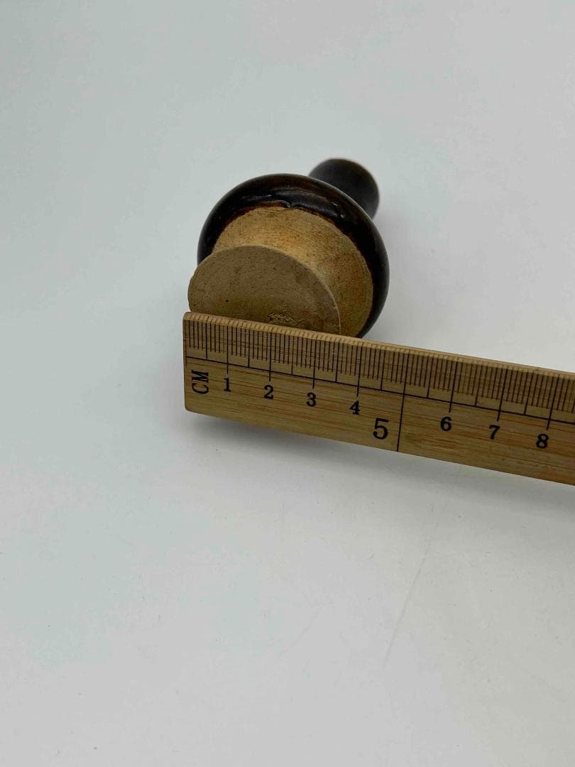 宋時代 醬釉 吉州窯小瓶 花入れ 黒釉 海鼠釉 唐物　希少貴重古賞物(F-83)