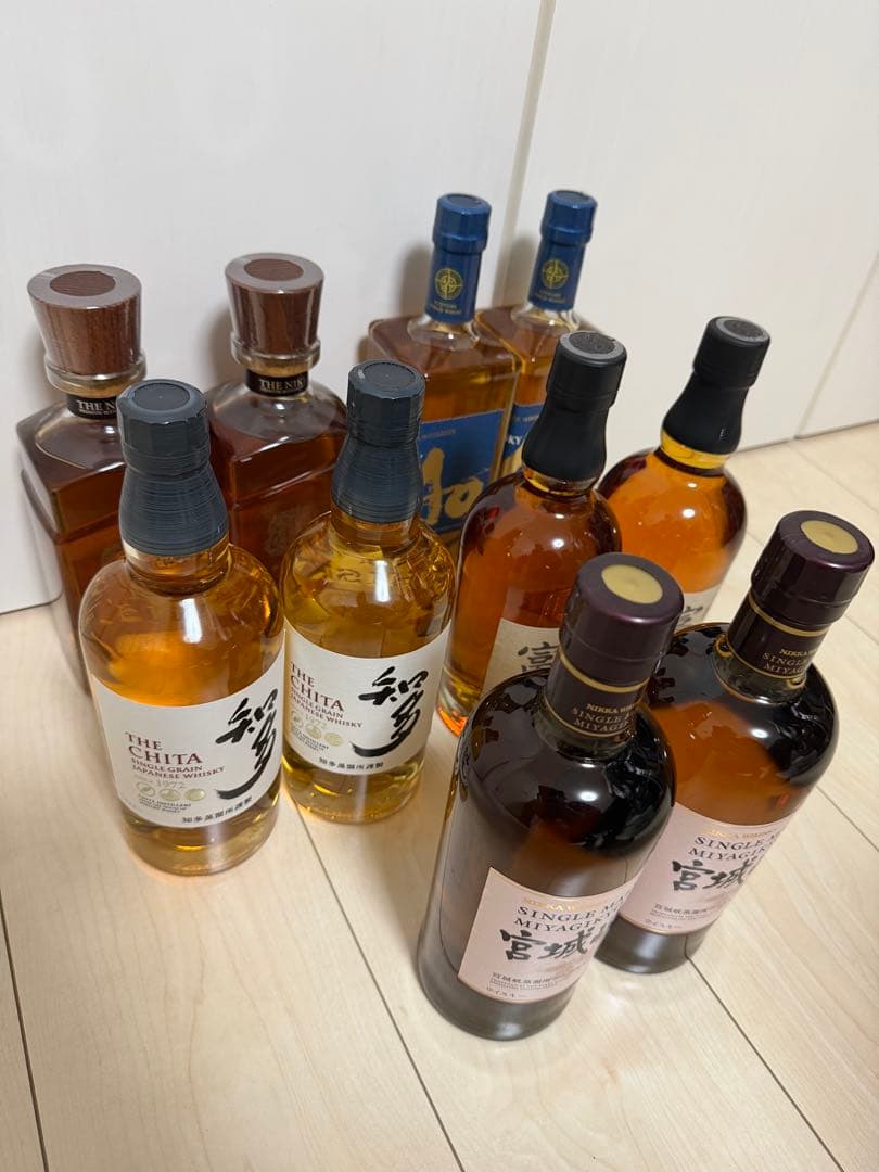 新品 ウイスキーセット 700ml x 10本 大変お得な価格