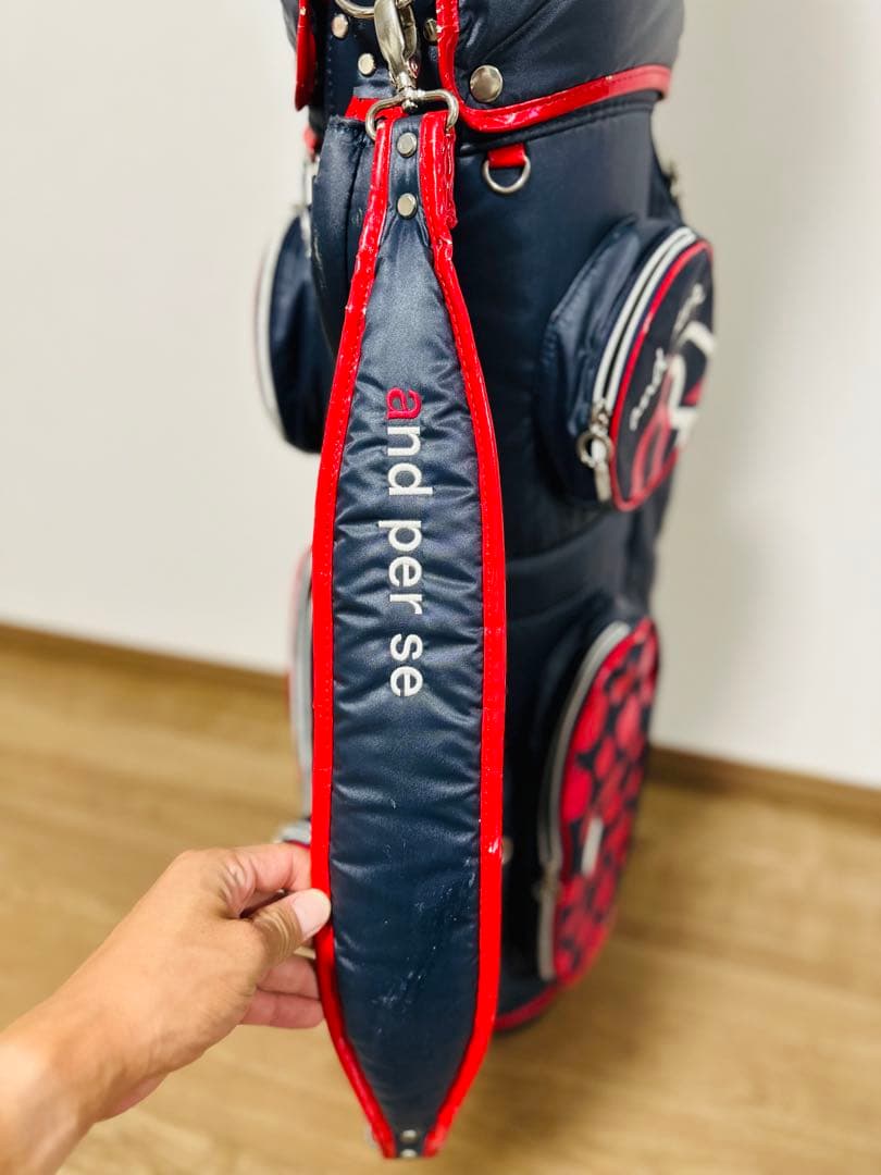 and per se アンパスィゴルフ　キャディバッグ