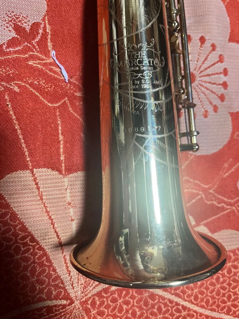 ゴールド サックス本体 ケース付き