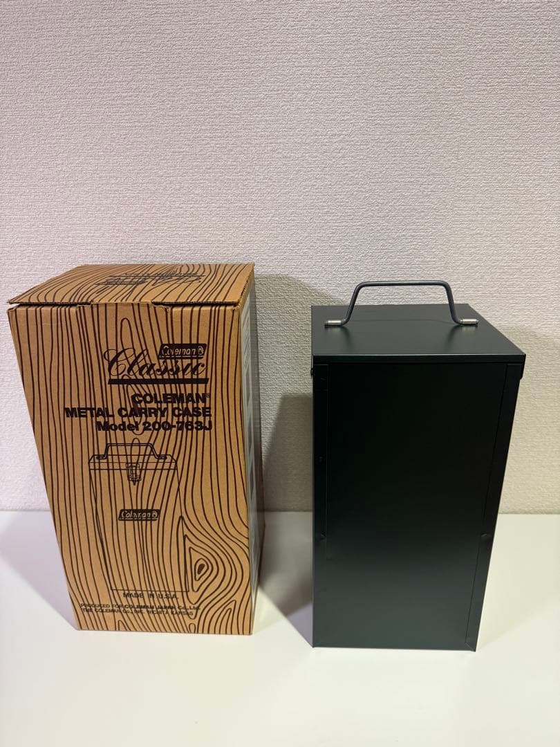 値下げ！新品コールマン メタル キャリー ケース200-763J classic