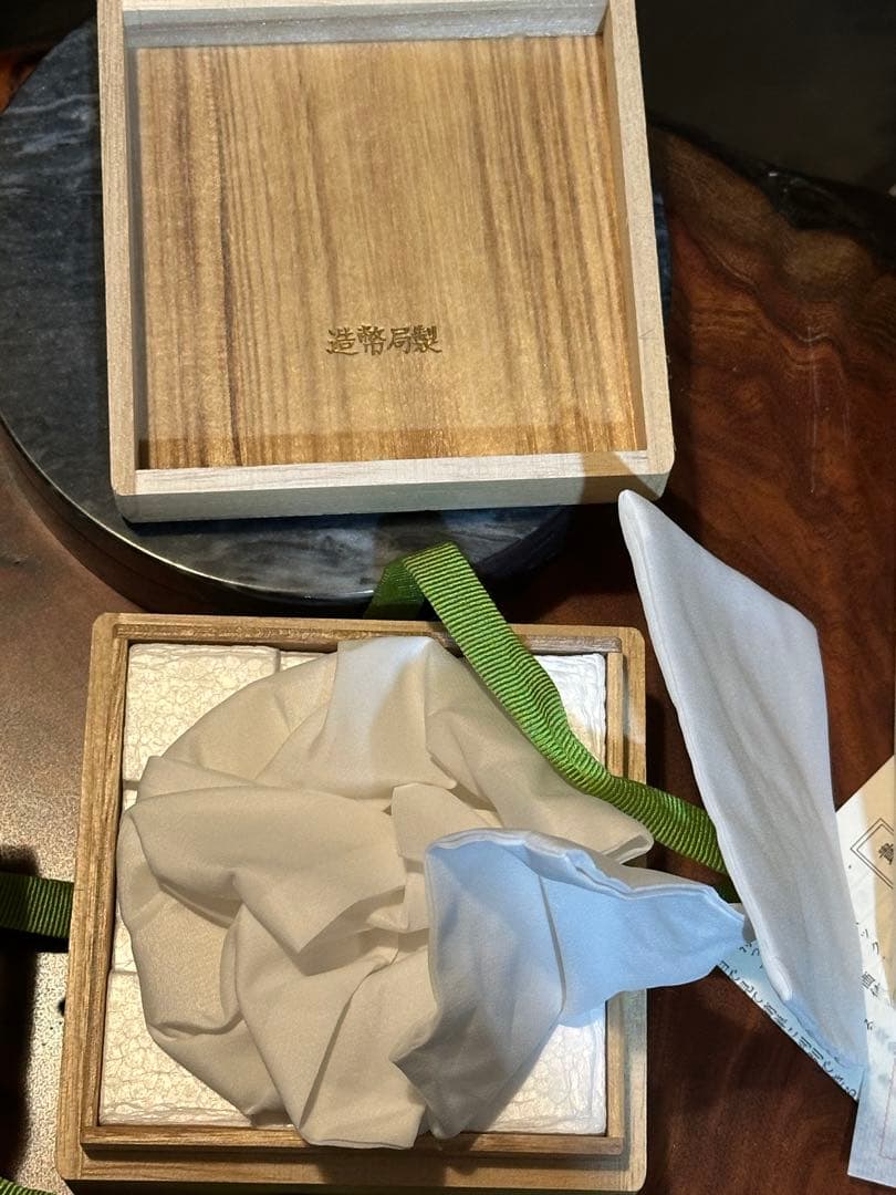 銀杯　造幣局製　純銀　桐紋　新品未使用品　66g