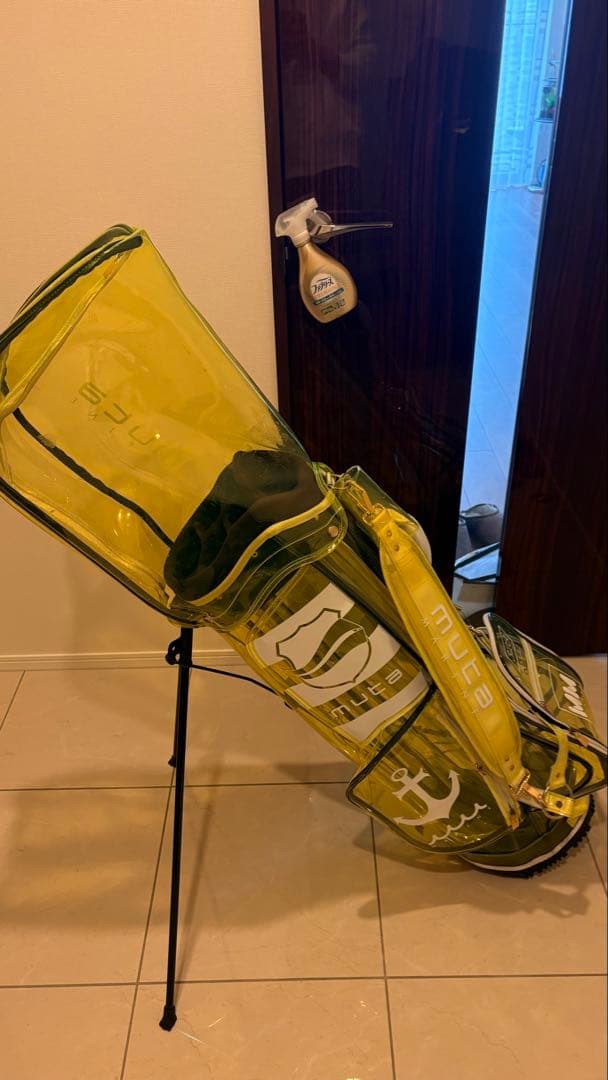 muta イエロー キャディバッグ