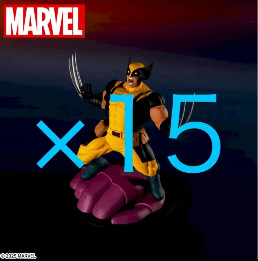 MARVELACT/CUTプレミアムフィギュア“ウルヴァリン”×15