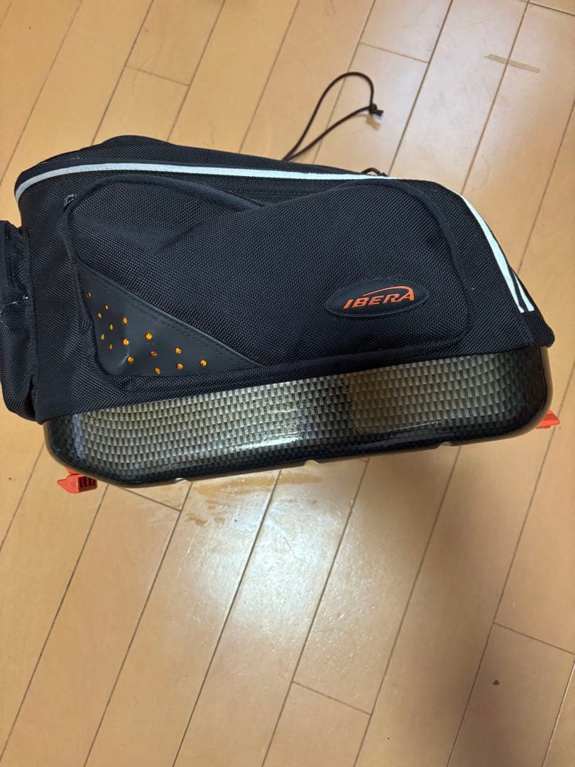ibera リアキャリア、コミューターバックセット　自転車用　通勤通学
