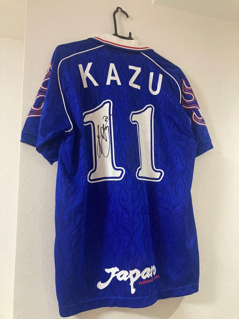 三浦知良 選手 日本代表ユニフォーム 背番号 １１