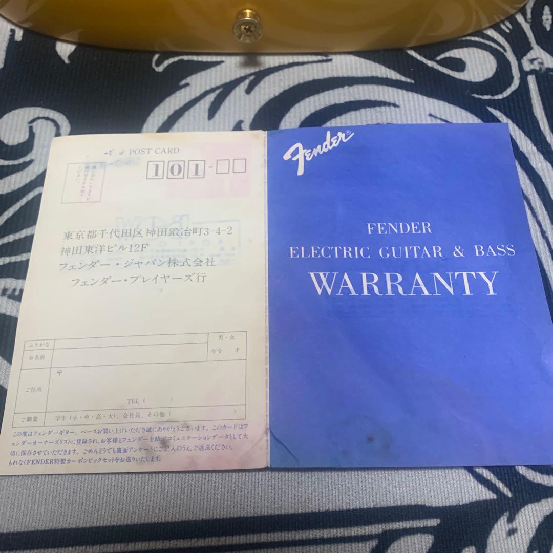 【調整済】フェンダージャパン テレキャスターCustom Order Eシリアル