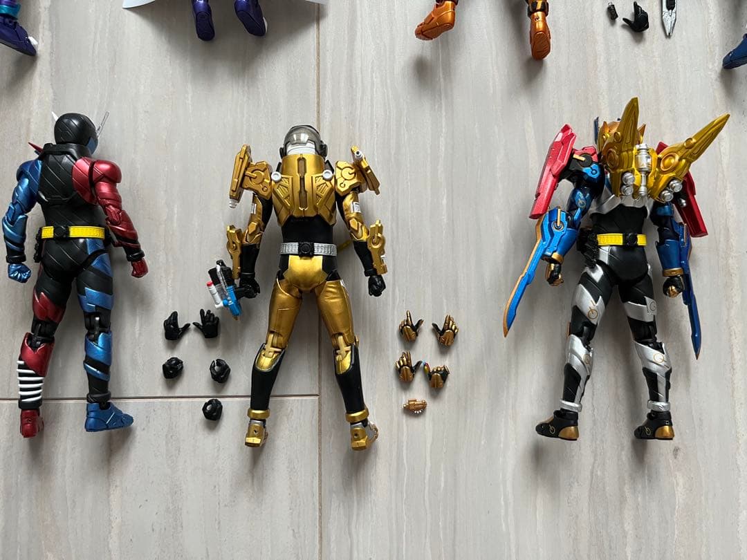 s.h.figuarts 仮面ライダービルド　10体セット