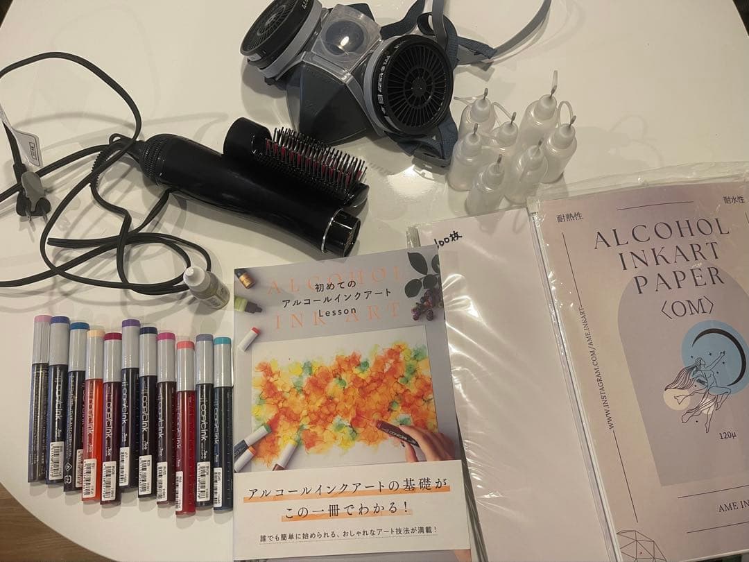 アルコールインクアートセット　コピックインク