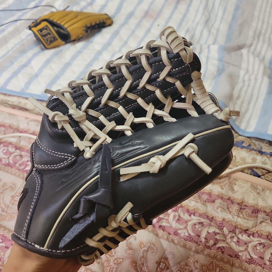 Nike 軟式グローブ ネイビー　型最高級