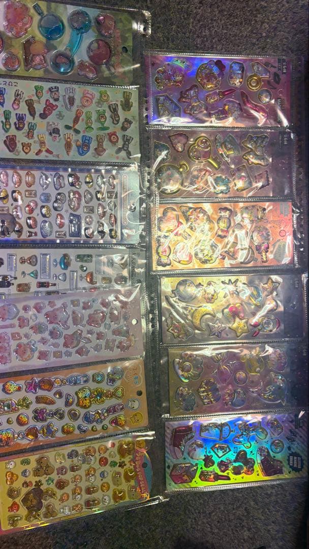 ボンボンドロップシール、シール帳約100点以上まとめ売り