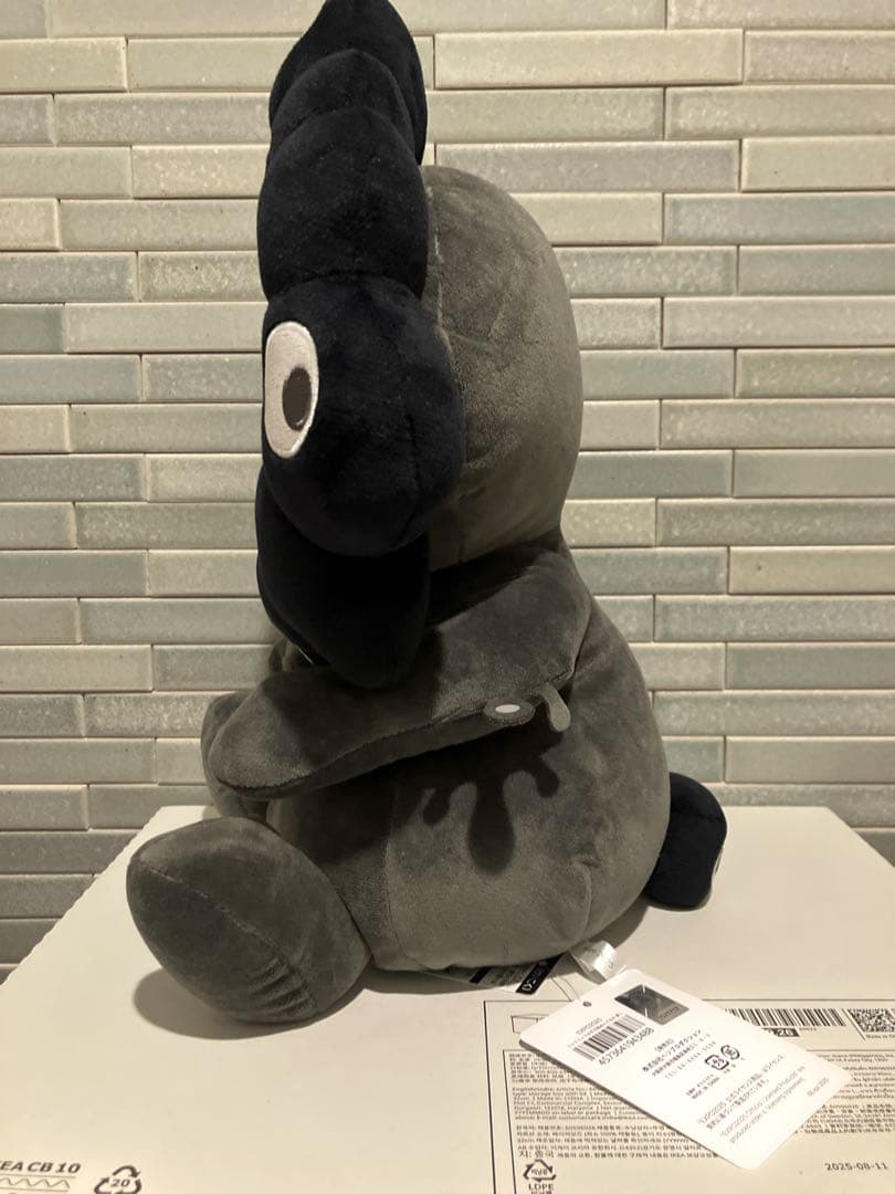 黒 ミャクミャク お手玉風ぬいぐるみ Lサイズ 万博 EXPO2025
