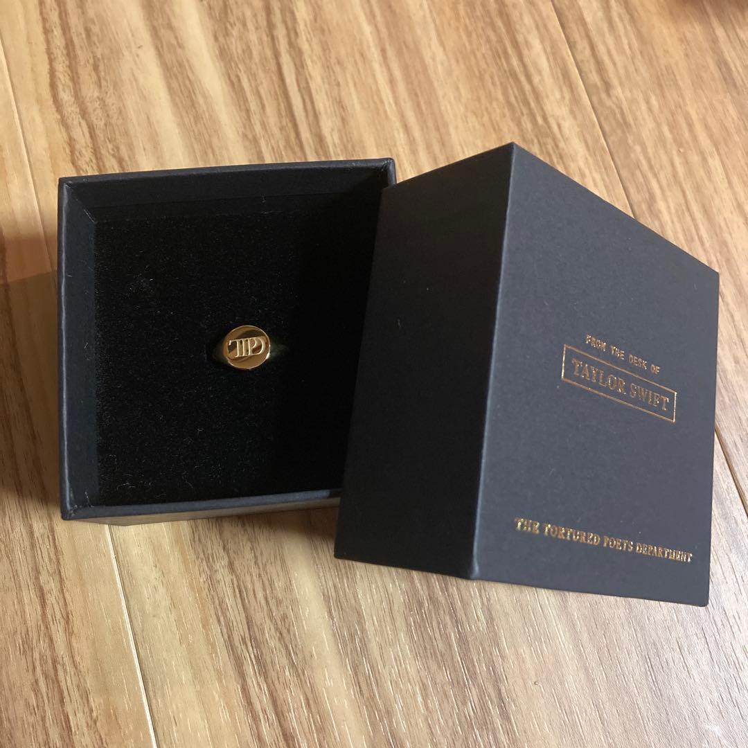 【US 5号(日本サイズ約9号)】Taylor Swift TTPDリング