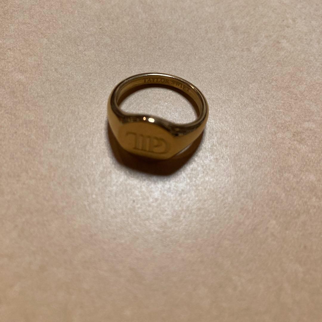 【US 5号(日本サイズ約9号)】Taylor Swift TTPDリング