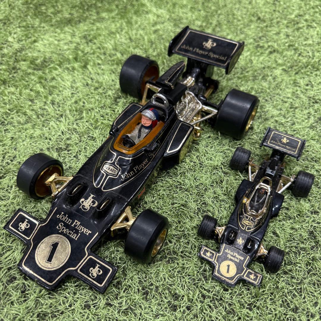 F1 JPS 1/18と1/36 2台セット コーギー社 イギリス製