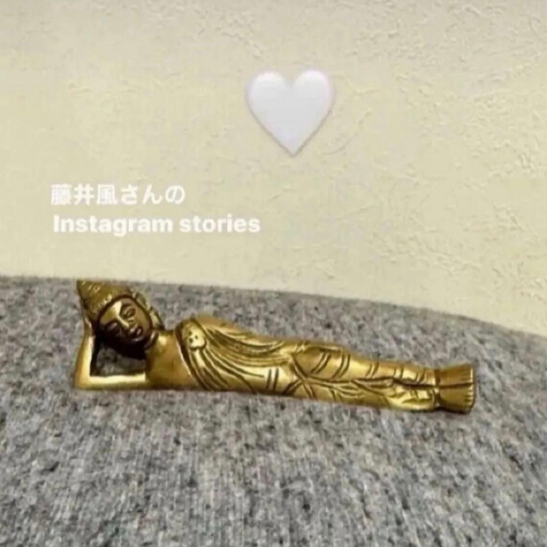 藤井風さんと同じ涅槃像　　インド購入