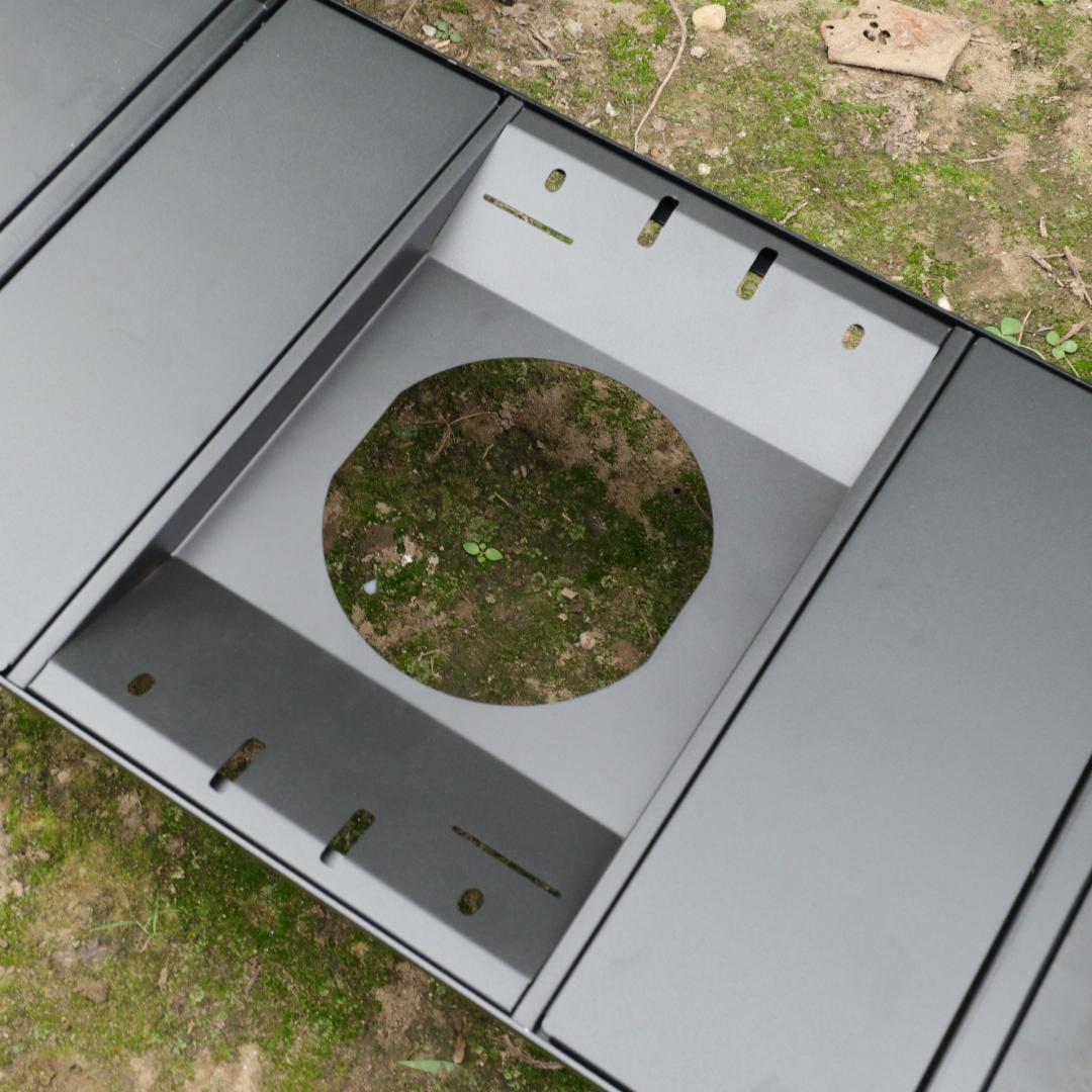 耐熱塗装 ブラック スノーピーク GS-450R　ベース部分のみ　交換パーツ