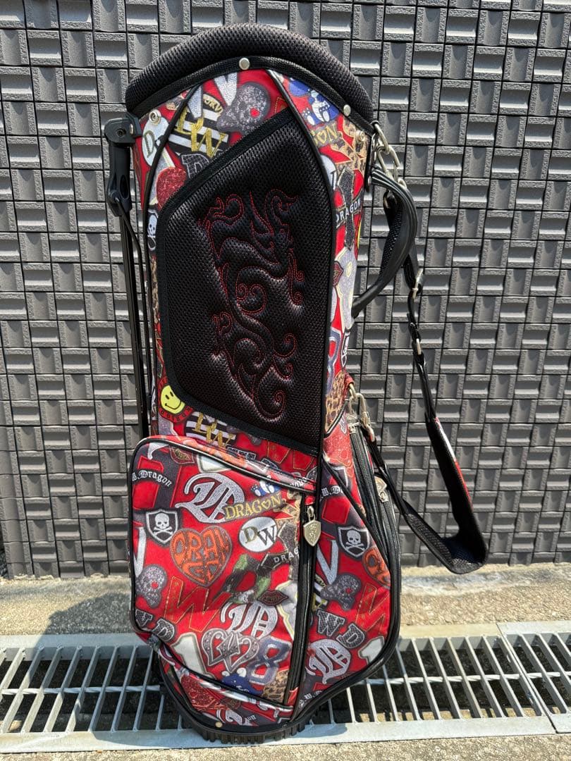ダンスウィズドラゴン　ナイロンキャディバッグ