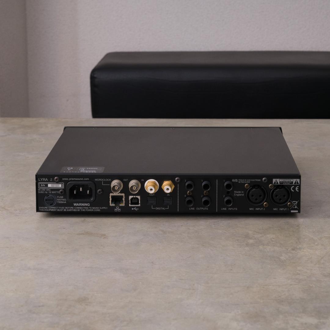 Prism Sound Lyra2 オーディオインターフェイス